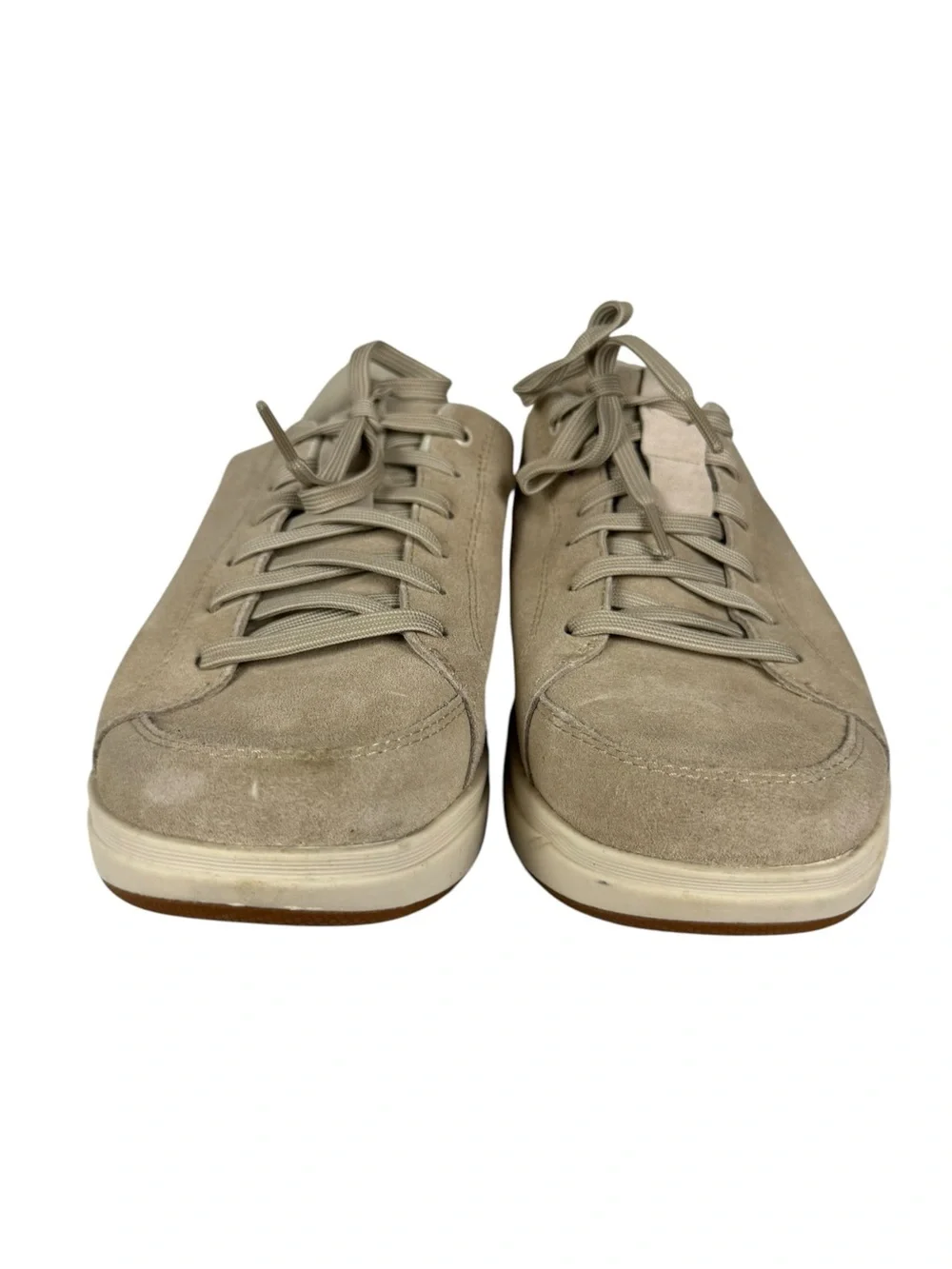 Kizik Women's Sydney Hands Free Slip On Suede Sneaker White Pepper 8 Wide